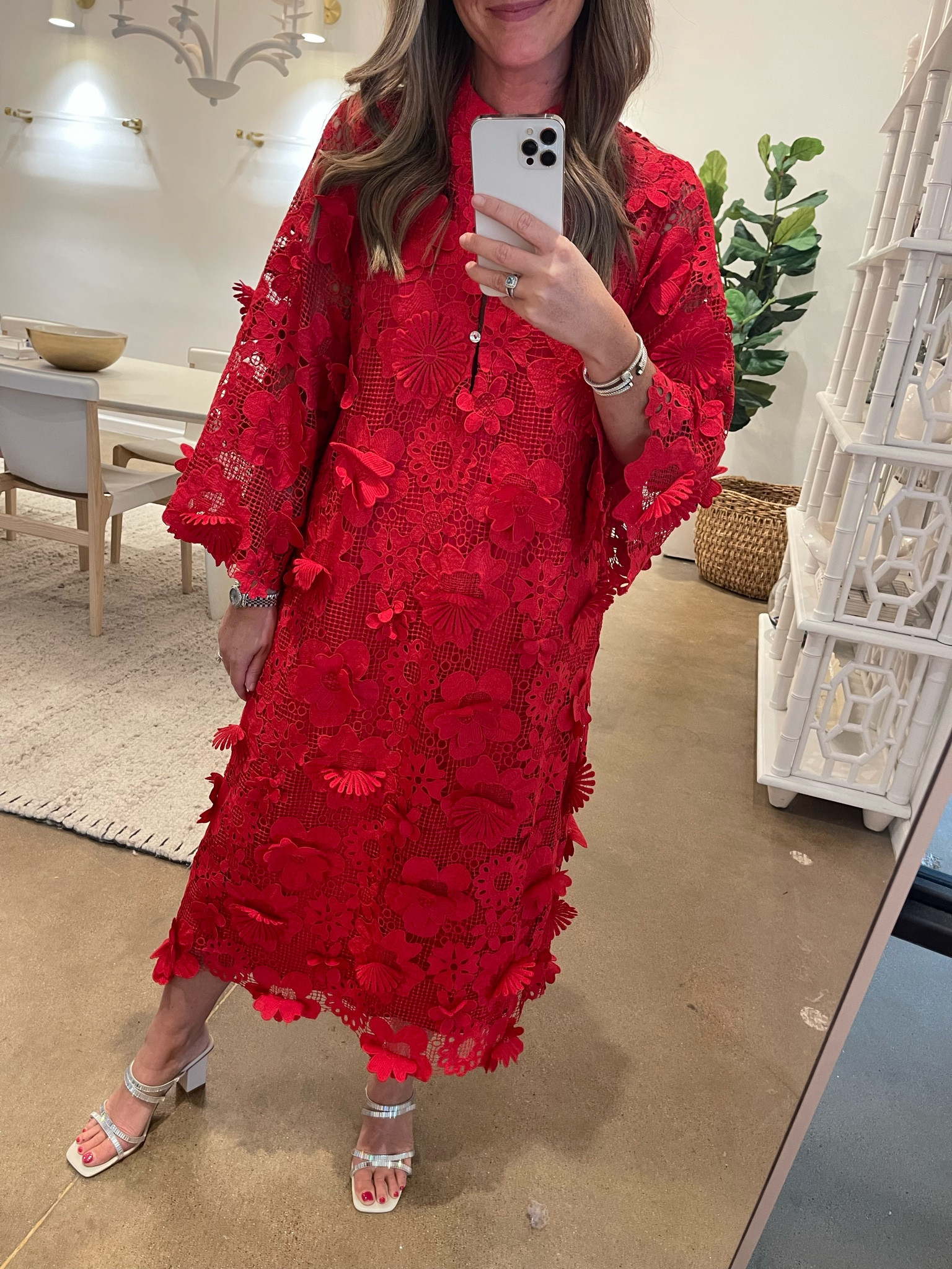 holiday family photos just got a lot CUTER ❤️💚! love this lace seraphina dress from J.Marie collection! Holiday / Christmas / style / photos / cocktail dress / lace / designer / midi dress / red dress / wedding guest / party / nye

#LTKHolidaySale #LTKHoliday #LTKSeasonal