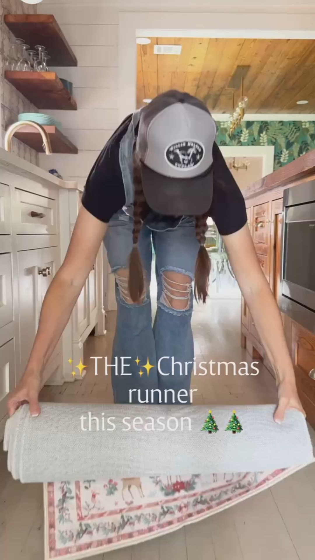 Walmart Christmas Runner Rug! My exact one is sold out, but linked similar ones! 
-
-
-
home decor, seasonal home, seasonal home decor, holiday home decor, holiday home decor inspo, Christmas, Christmas decor, Christmas home decor, christmas area rug


#LTKHome #LTKSeasonal #LTKHoliday