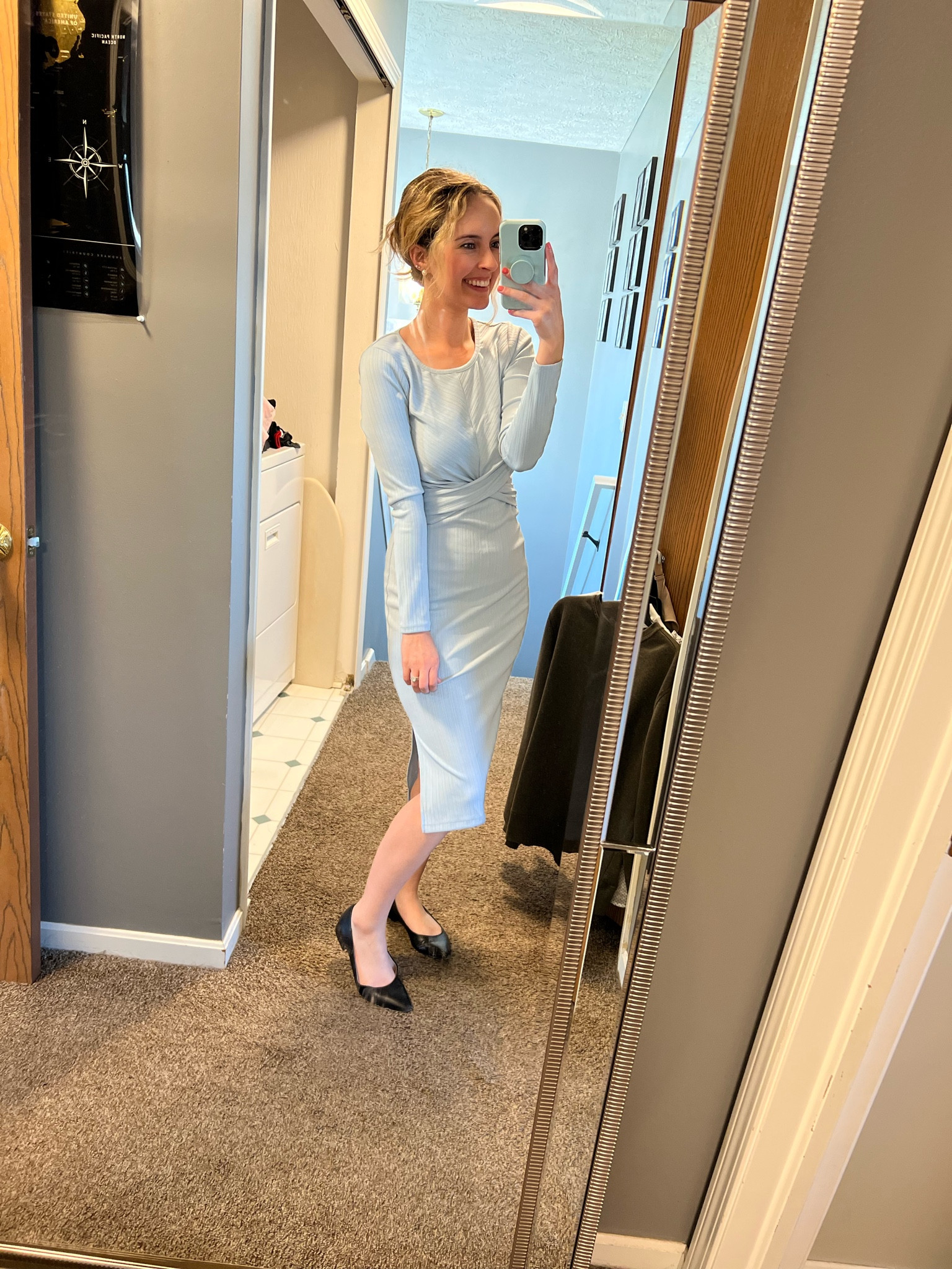 The perfect workwear dress from Kohls. Currently under $20! 

Nine West // dresses // spring dress // blue dress // ribbed dress // Mother’s Day outfits // kohls // 

#LTKstyletip #LTKFind #LTKworkwear