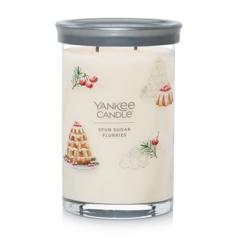 Spun Sugar Flurries Signature Large Tumbler Candle - Signature Large Tumbler Candles | Yankee Can... | Yankee Candle