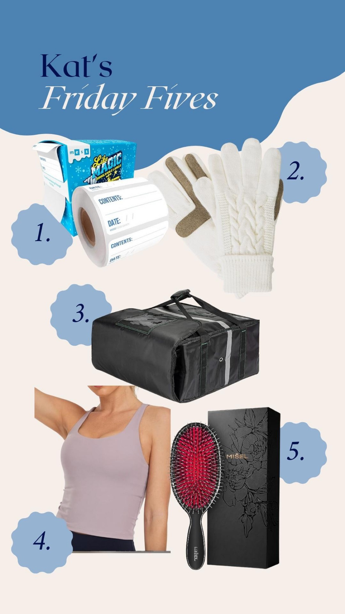 This week’s Friday Fives

#LTKSeasonal #LTKfindsunder100 #LTKfindsunder50