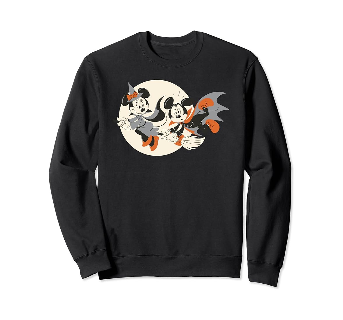 Amazon.com: Disney Halloween Mickey and Minnie Flying Sweatshirt : Clothing, Shoes & Jewelry | Amazon (US)