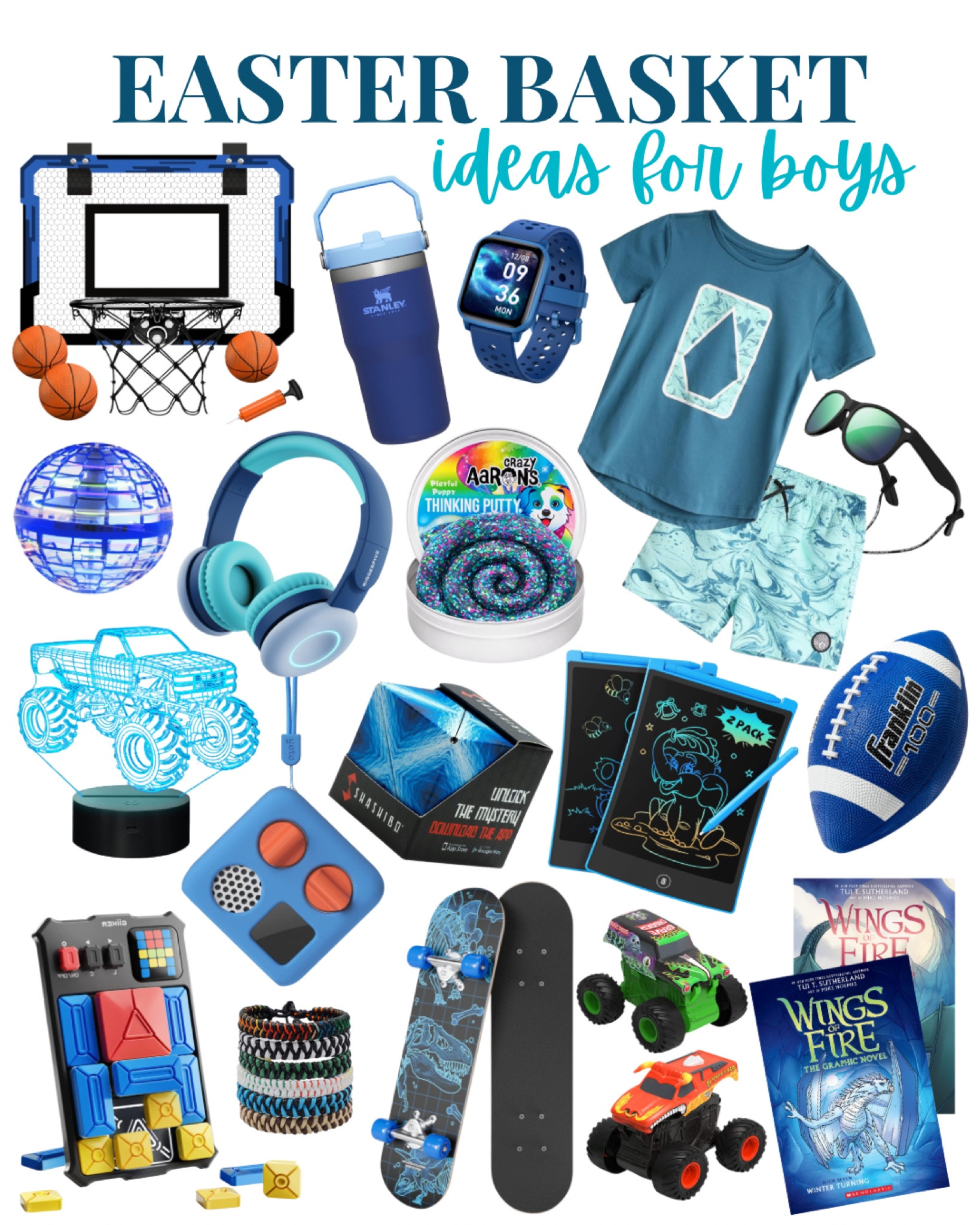 Easter Basket gifts and ideas for boys.

#easterbasketideas #easterideasforboys #giftsforkids #giftsforboys #easterbaskets #giftguide #giftideasforkids #eastergifts #easterbasket

#LTKfindsunder50 #LTKfamily #LTKkids