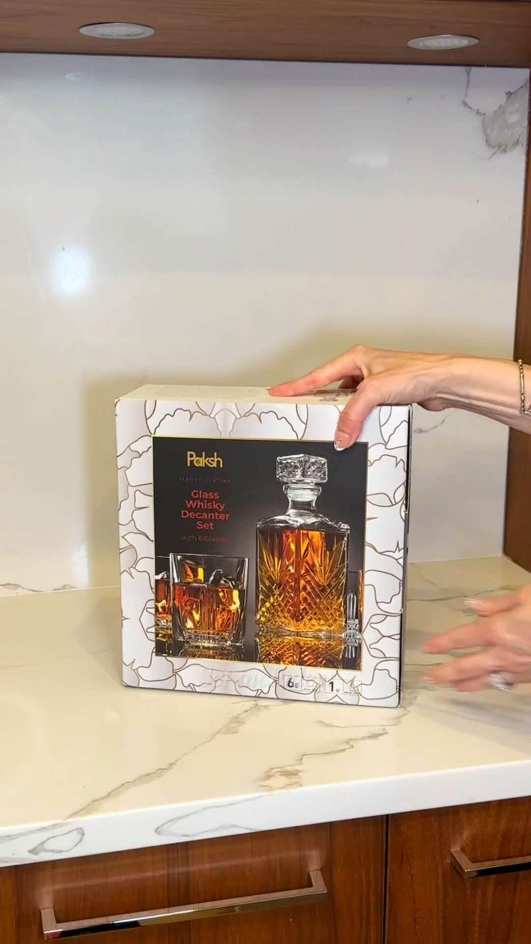 Elevate your evening wind-down with a striking centerpiece that brings timeless sophistication to your glassware collection! 🥃 The Paksh Novelty Whiskey Decanter Set features an exquisite, Italian-crafted glass decanter paired with matching heavy-base tumblers that catch the light beautifully and showcase the rich amber tones of your favorite spirits. Perfect to gift for bourbon aficionados, newlyweds setting up their first home, or anyone eager to elevate their weekend hosting game with a touch of old-school lounge luxury 🧊 #PakshNovelty #WhiskeyDecanter #HomeBar #HostingEssentials #BarCartRefinement  

#LTKHome