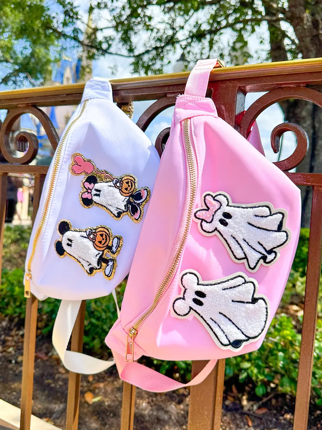 Disney Halloween Fanny. Pink Halloween Bag Halloween Mickey Fanny. Halloween Minnie Fanny. Minnie... | Etsy (US)