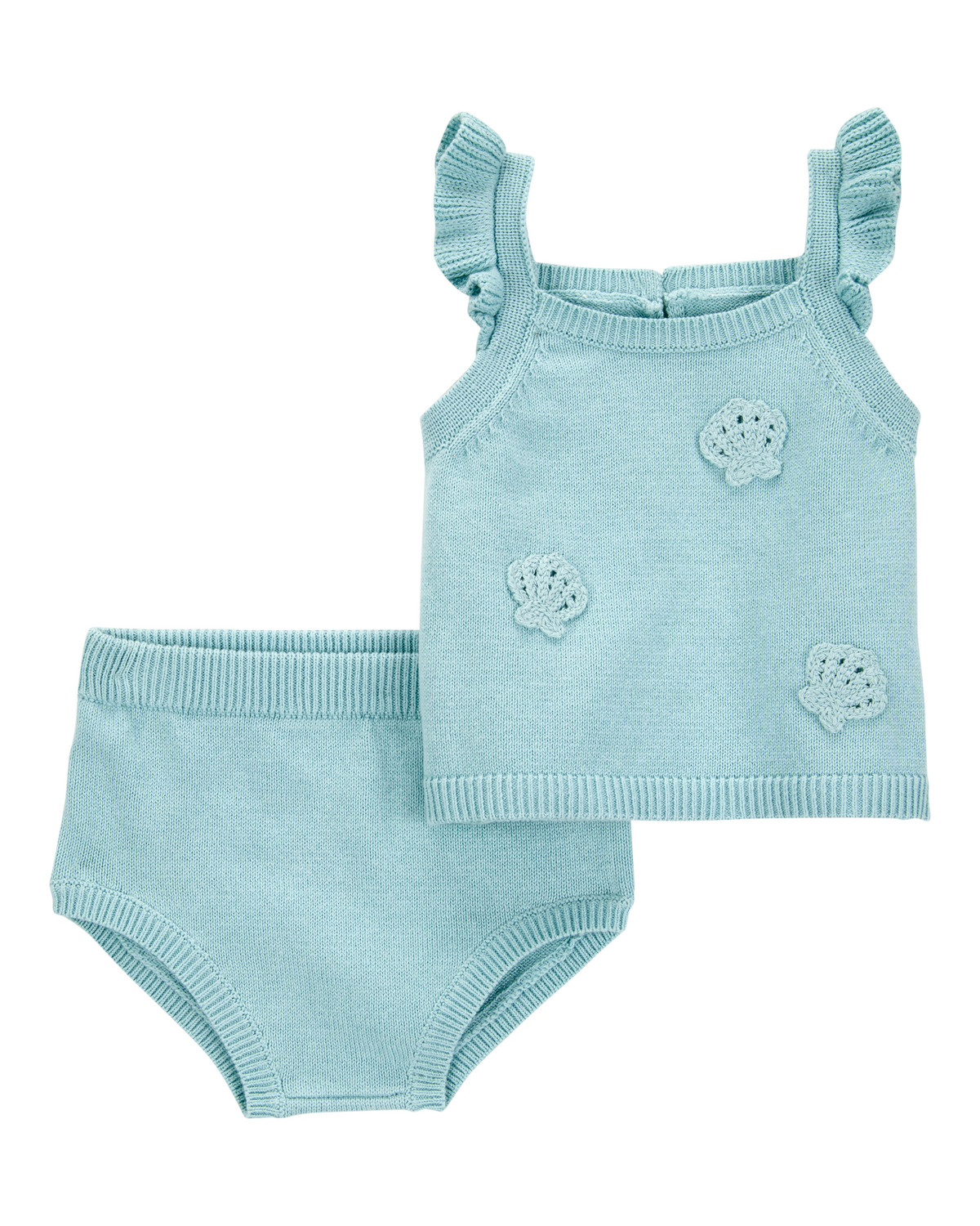Baby 2-Piece Crochet Sweater Knit Tank & Diaper Cover Set - Carter's | Carter's | Carter's Inc