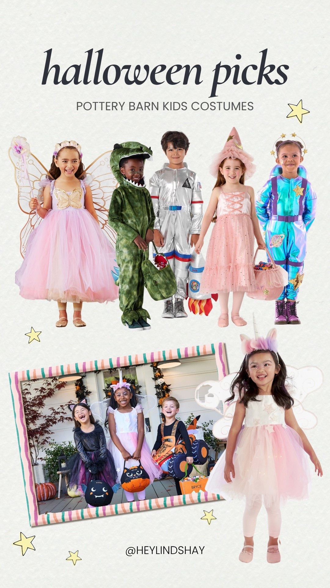 cute halloween costume ideas from @potterybarnkids