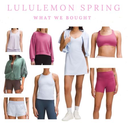 We picked up some of the new lululemon colors! The mauve is like a berry and windmill is a beautiful light blue. Look at the Align dress and the oversized jacket  

#LTKfindsunder100 #LTKstyletip #LTKover40