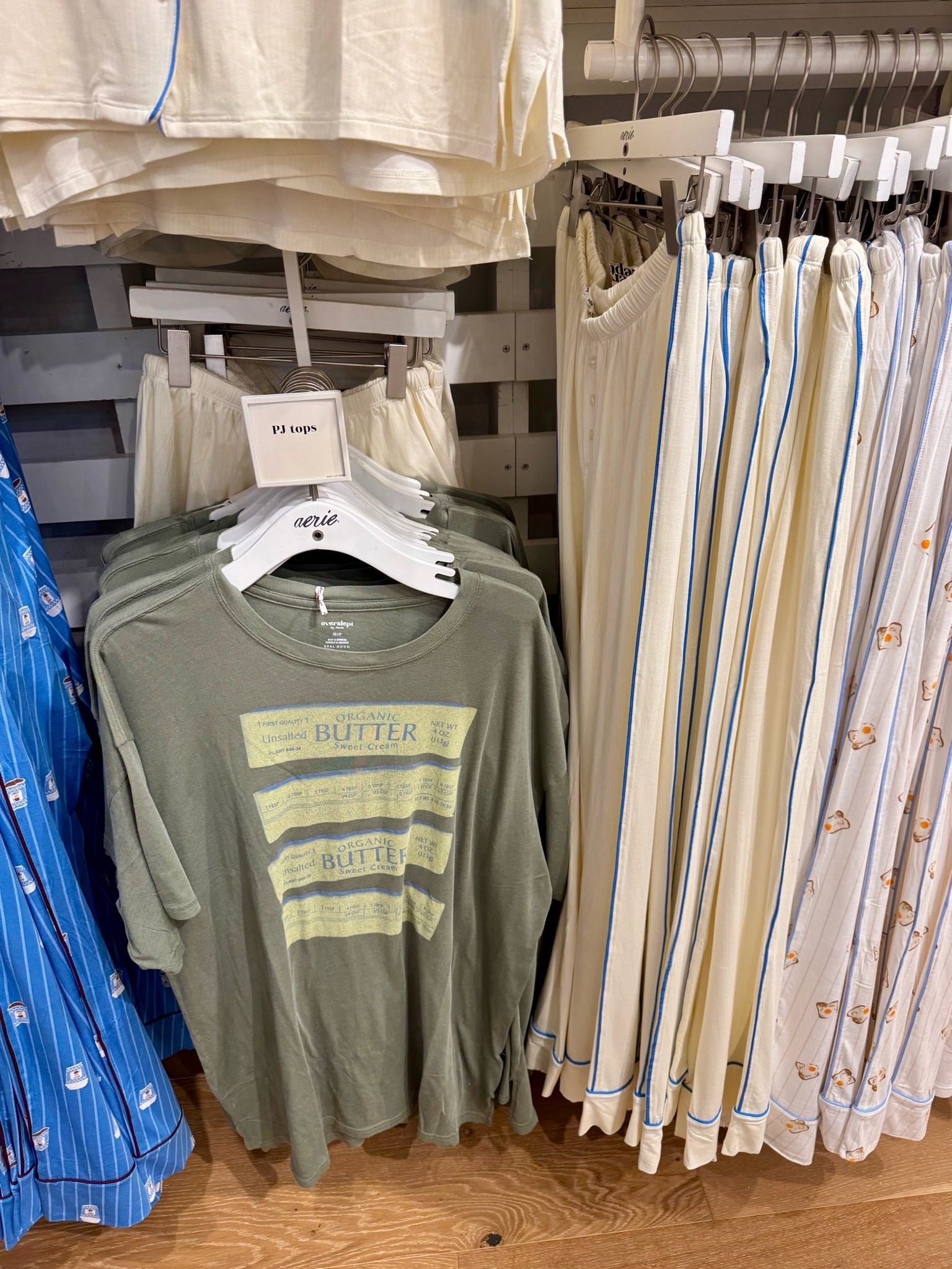 These pajamas 😍🧈 I passed but now I’m crying about it and want to go back and grab them @Aerie

#LTKselfcare #LTKmomlife #LTKmorningroutine