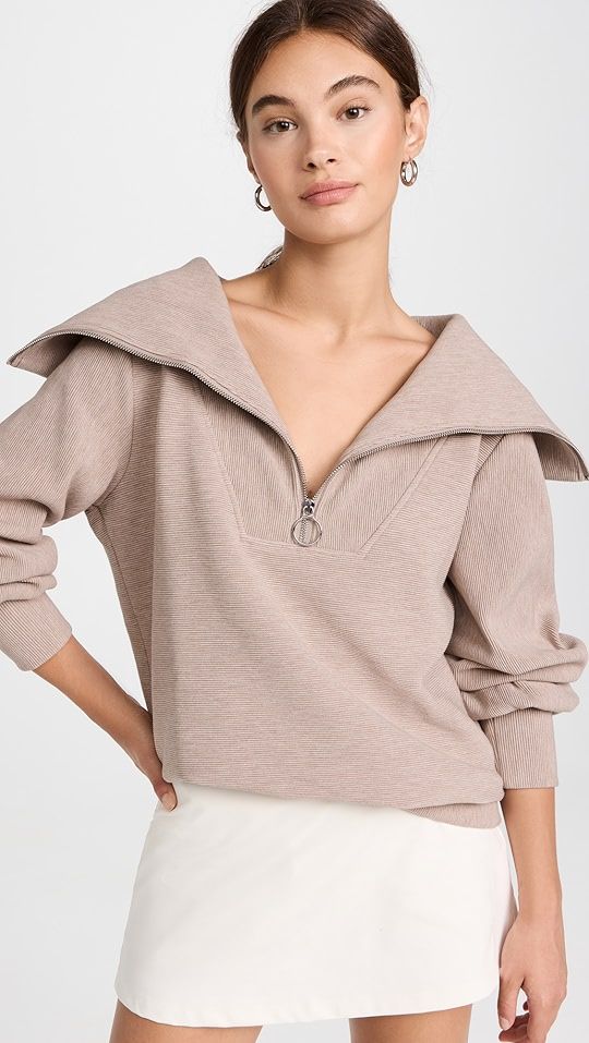 Varley Vine Half Zip Sweatshirt | SHOPBOP | Shopbop