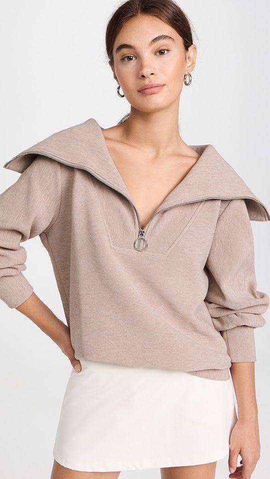 Varley Vine Half Zip Sweatshirt | SHOPBOP | Shopbop