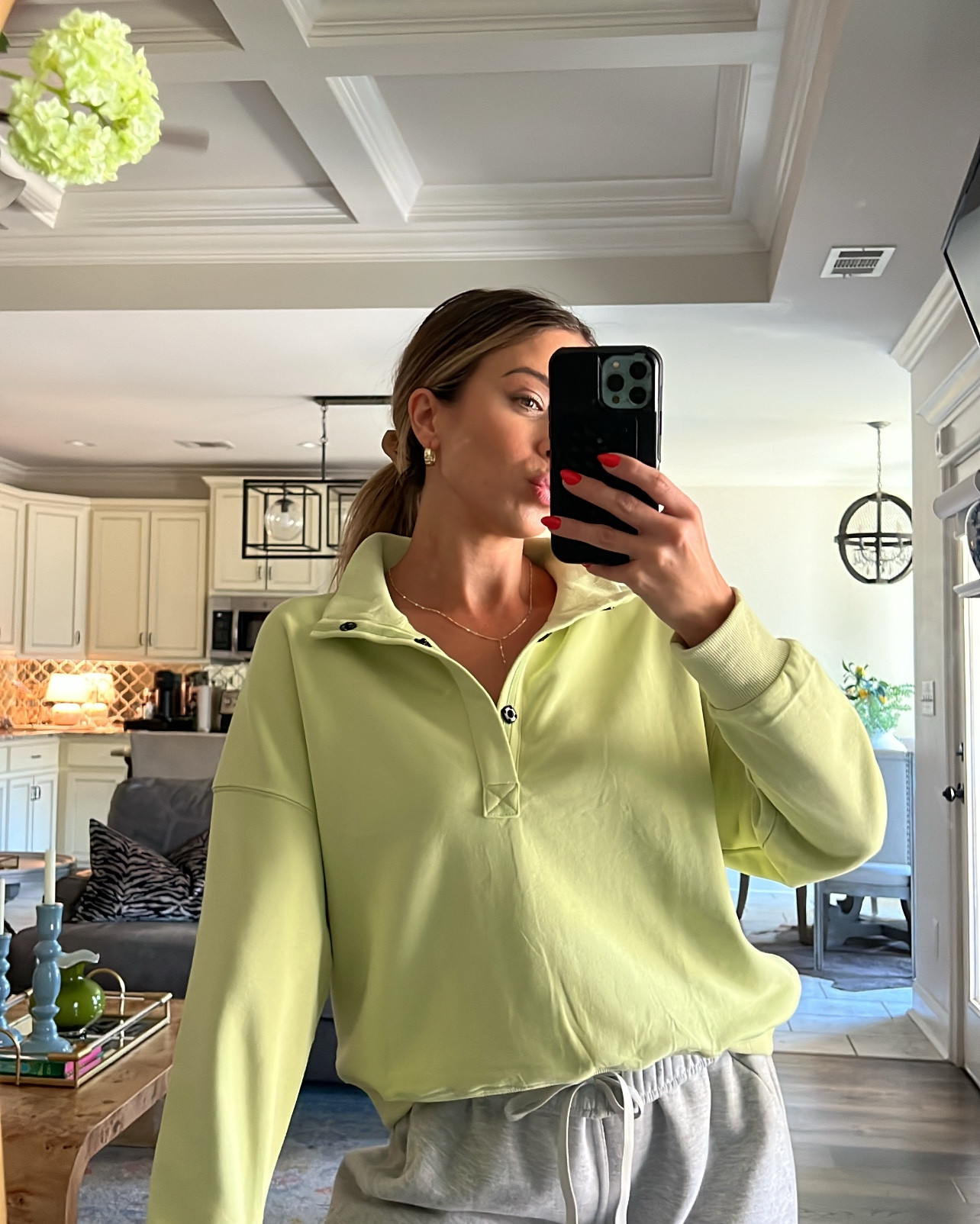 💚 

Wearing the medium 

#LTKSeasonal #LTKFindsUnder50 #LTKStyleTip