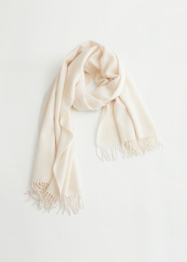 Fringed Wool Blanket Scarf | & Other Stories (EU + UK)