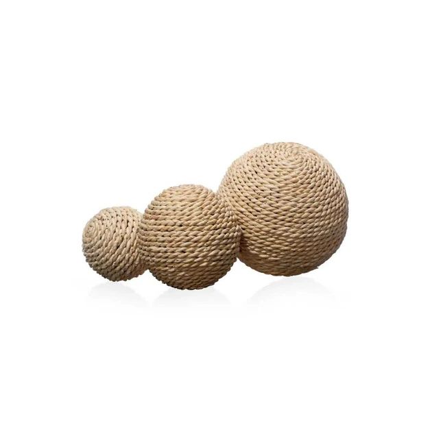 Decorative Rattan Spheres | Cailini Coastal