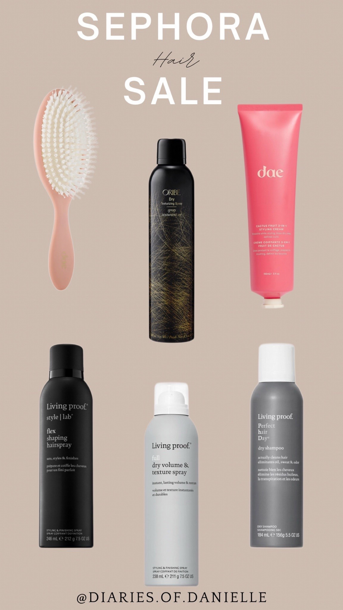 Sephora Sale | Hair products I have & love ❤️

Sephora Sale, Living Proof, Dae, beach hair, wavy hair, slick ponytail, vacation hair, spring hair styles, summer hair styles, everyday hair, voluminous hair, big curls 

#LTKSeasonal #LTKBeauty #LTKSaleAlert