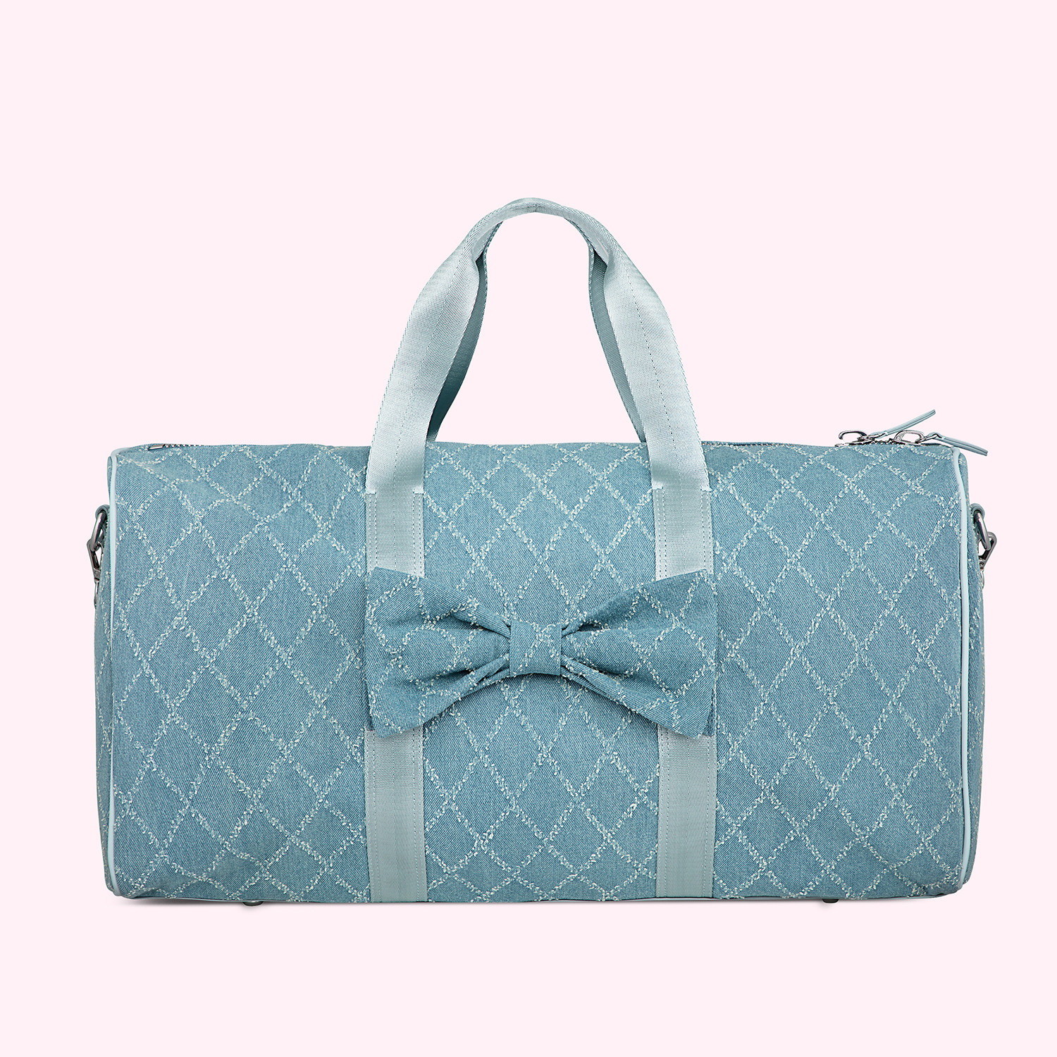 Denim Bow Duffle Bag | Stoney Clover Lane