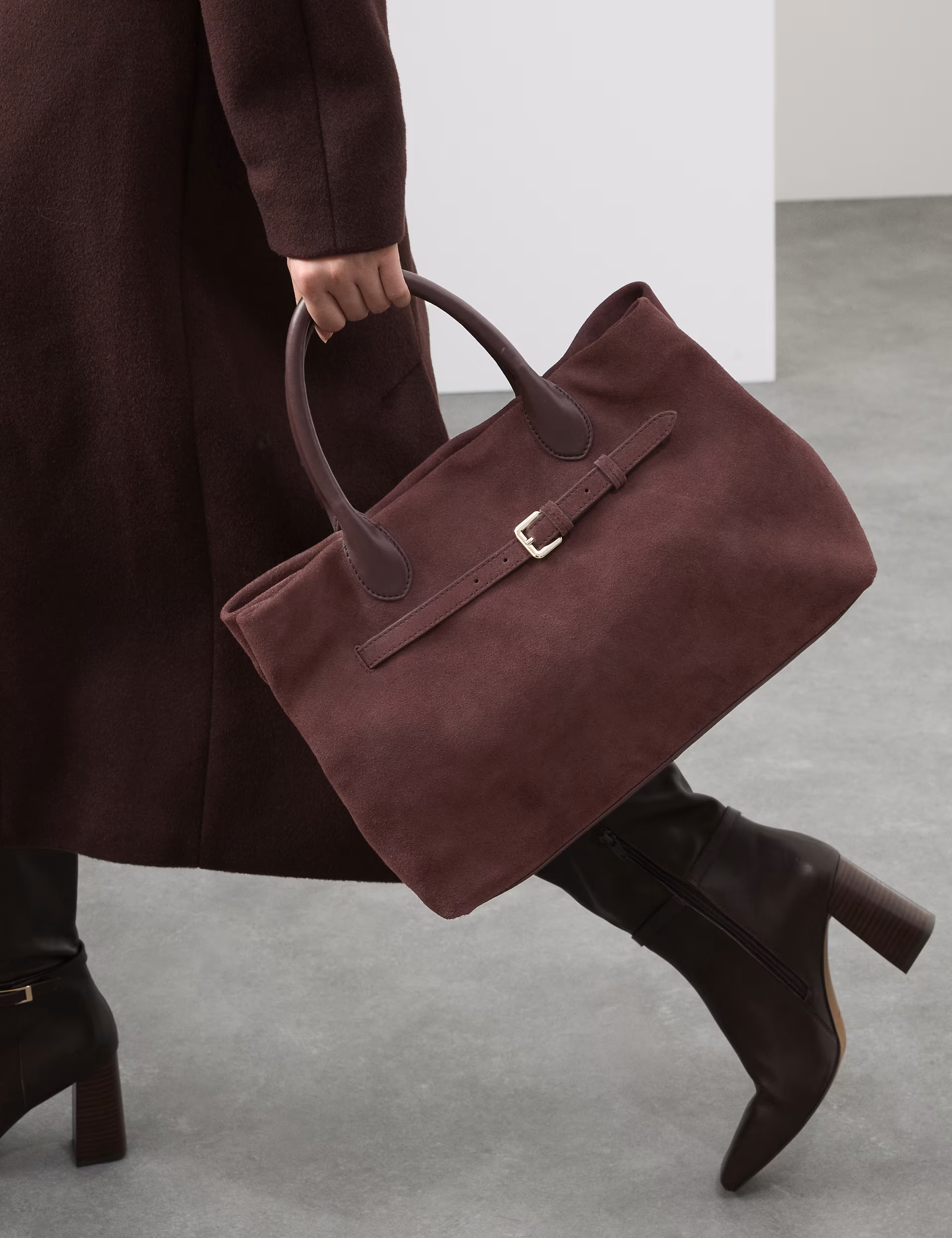 Suede Briefcase Bag | Marks & Spencer (UK)