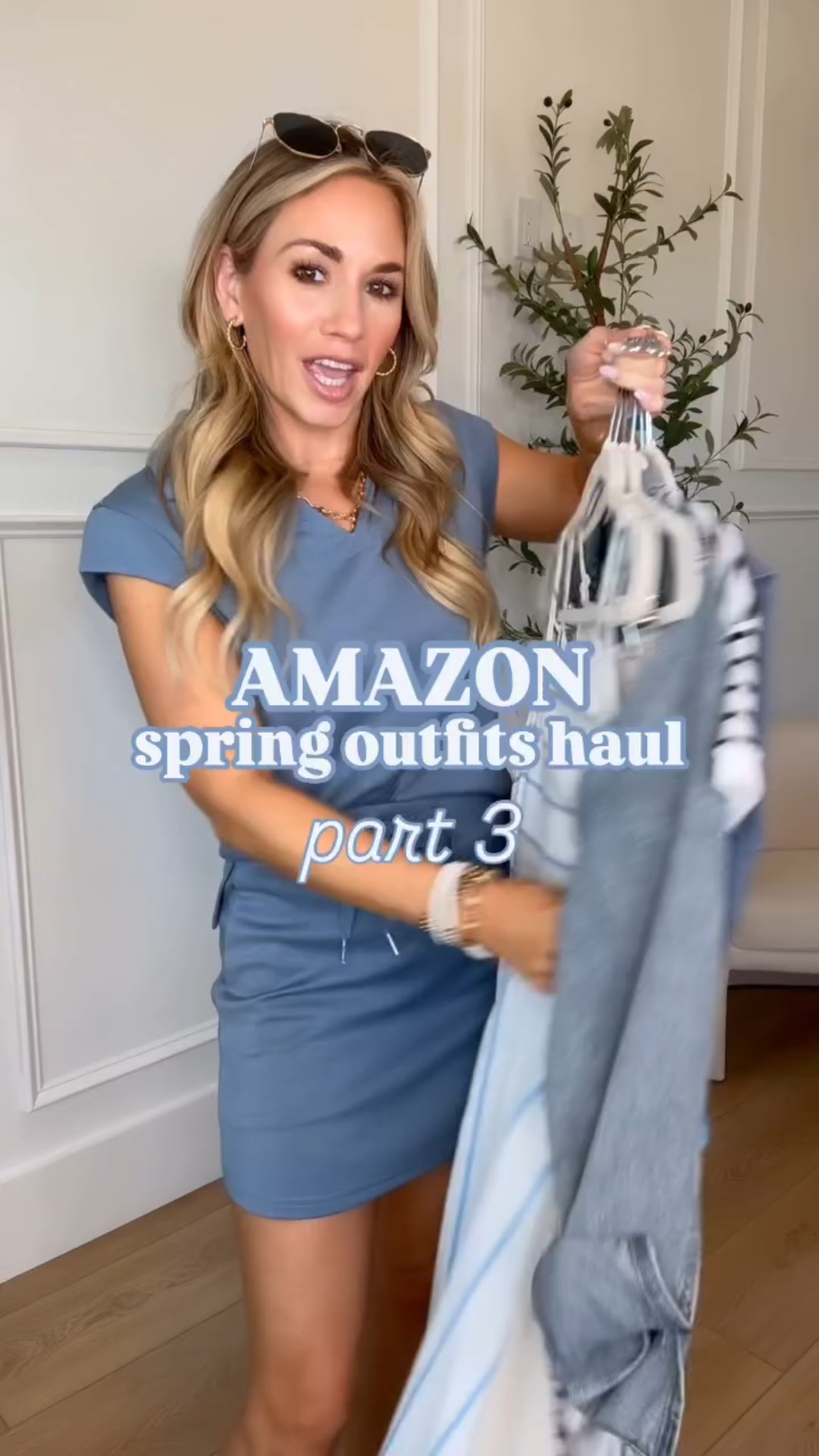 Amazon Spring Outfits! Comfy set for errands, pretty sun dress, linen blend pants, comfy dresses, and more! 

