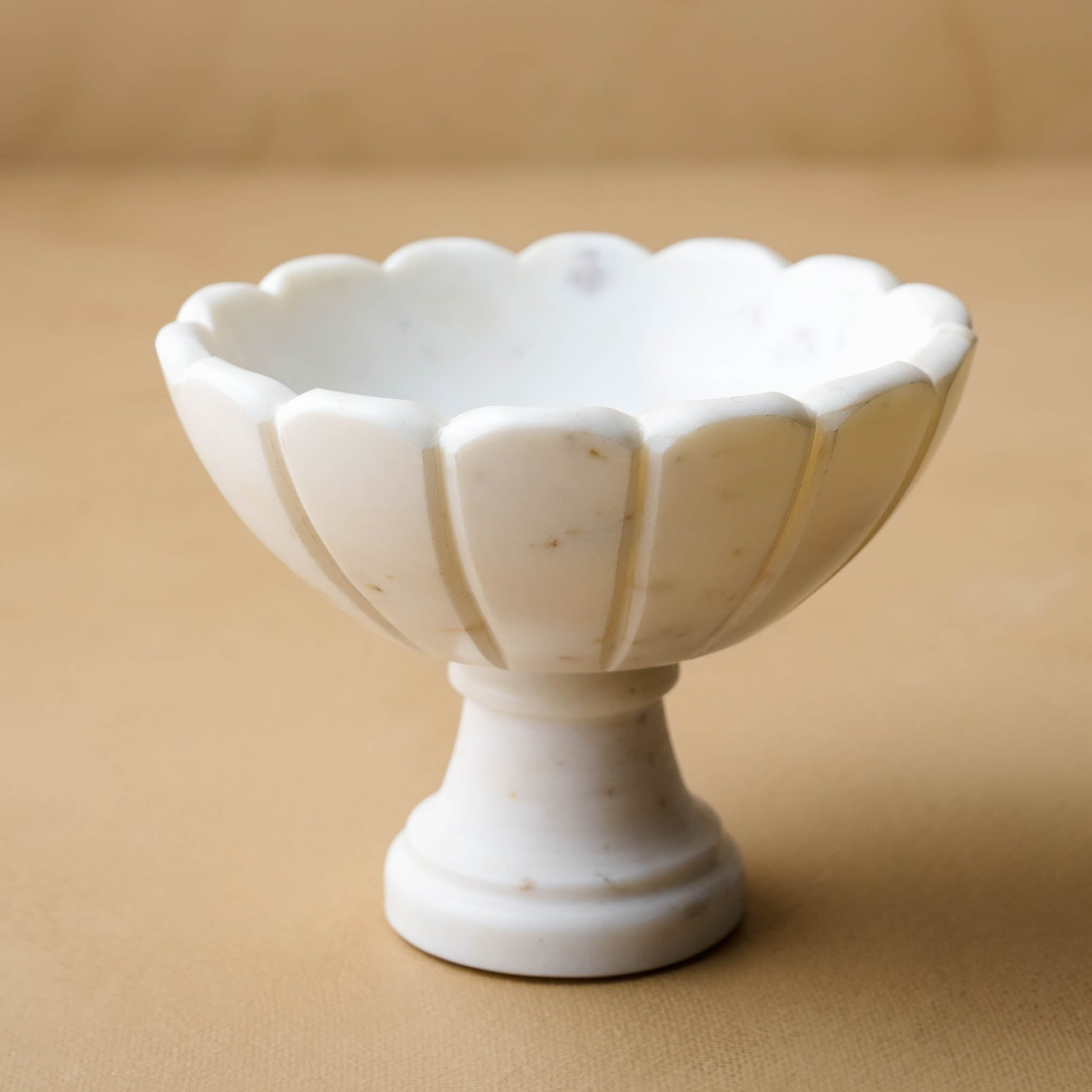 Marble Scalloped Accent Bowl | Magnolia
