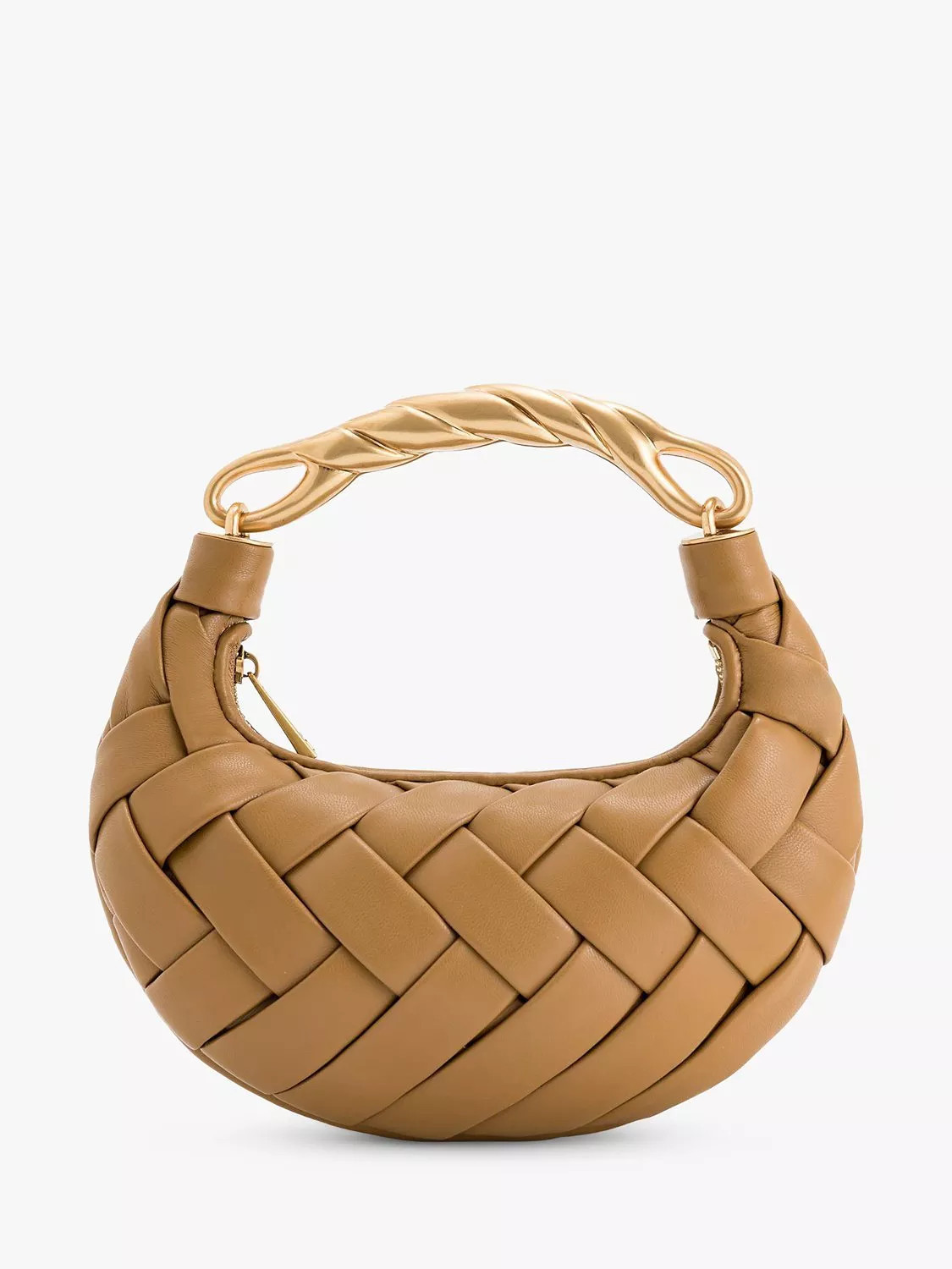 JW PEI Orla Vegan Leather Weave Mini Grab Bag | John Lewis (UK)