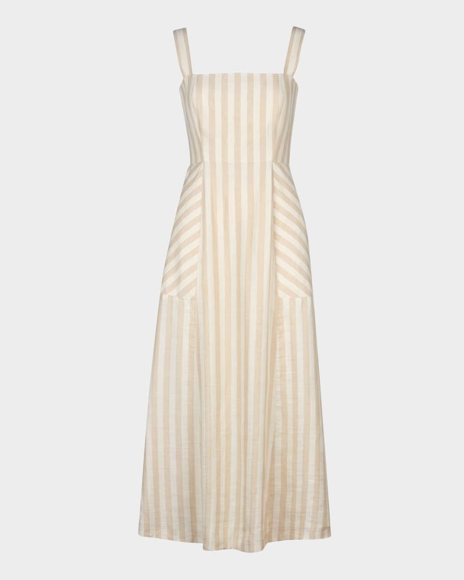 Picnic Striped Maxi Dress | Neiman Marcus