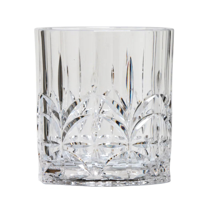 Banda 14 oz. Acrylic Whiskey Glass (Set of 4) | Wayfair North America