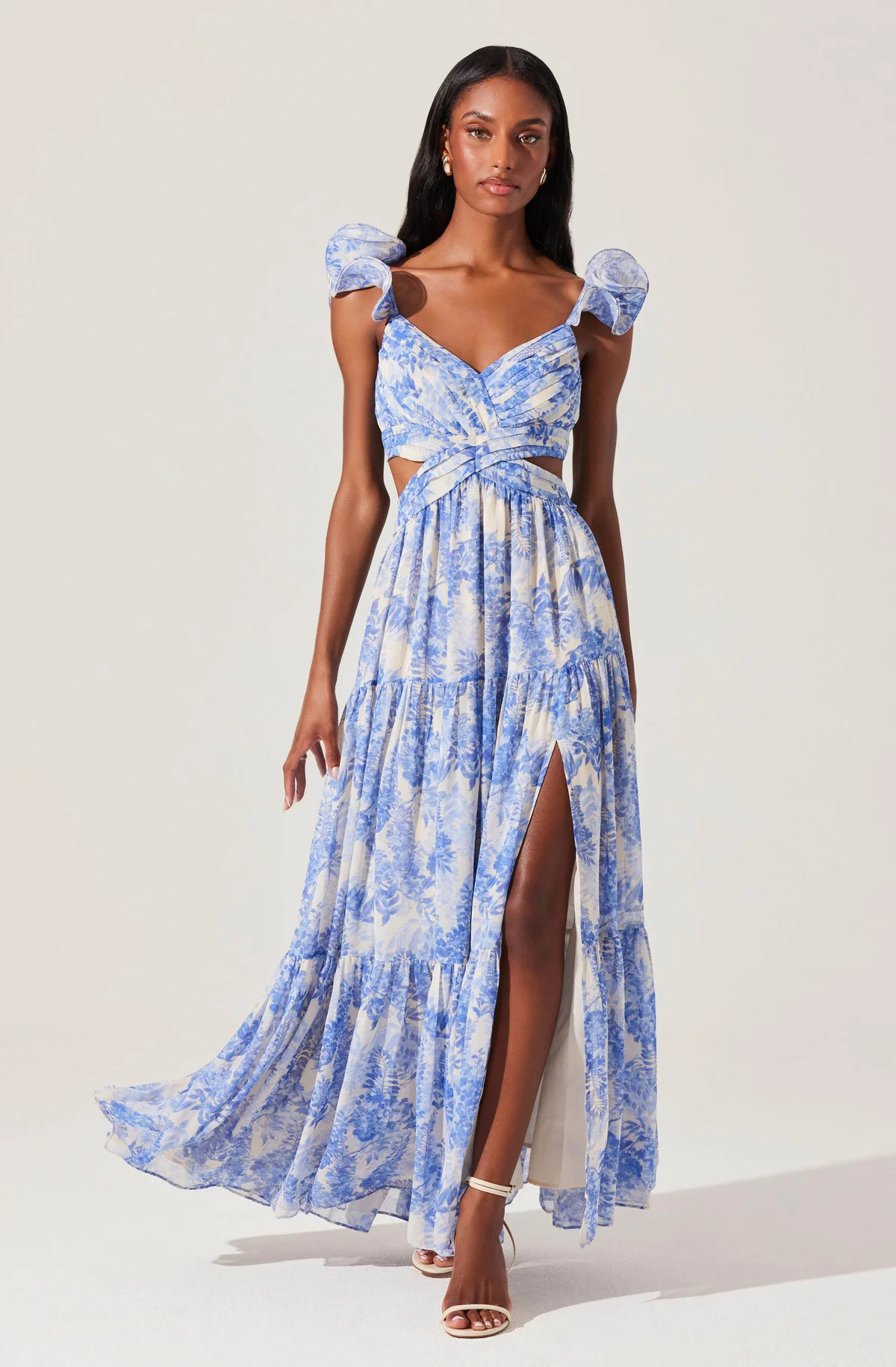 Fritillaria Floral Maxi Dress | ASTR The Label (US)