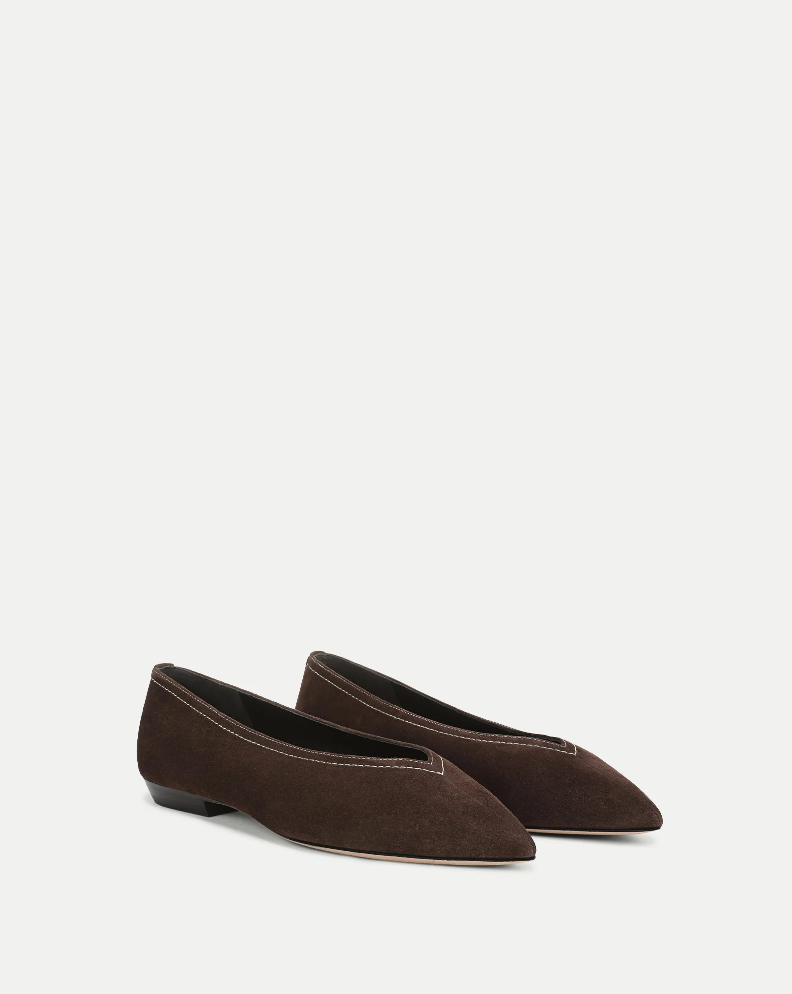 Bancroft Suede Flat | Veronica Beard