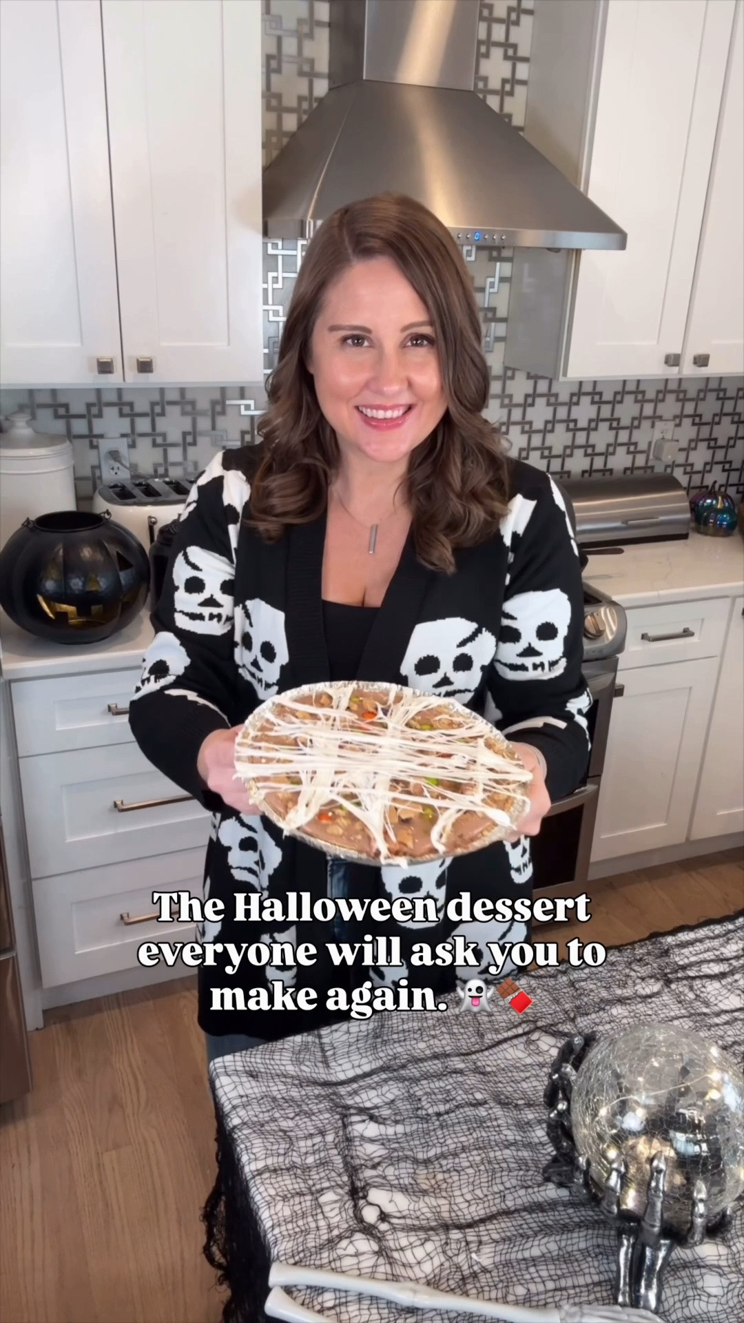 ✨ This spooky s’mores ice cream pie is about to become the MVP of Halloween entertaining! 👻🍫 It’s incredibly easy to make, looks so festive on your dessert table, and tastes even better than it looks.

I’m linking the serving pieces and my favorite Halloween entertaining finds so you can recreate the whole spooky setup! 🖤🎃

#LTKHalloween #LTKHome #LTKFamily #HalloweenHosting #HalloweenDesserts

#LTKSeasonal #LTKfoodie #LTKHome