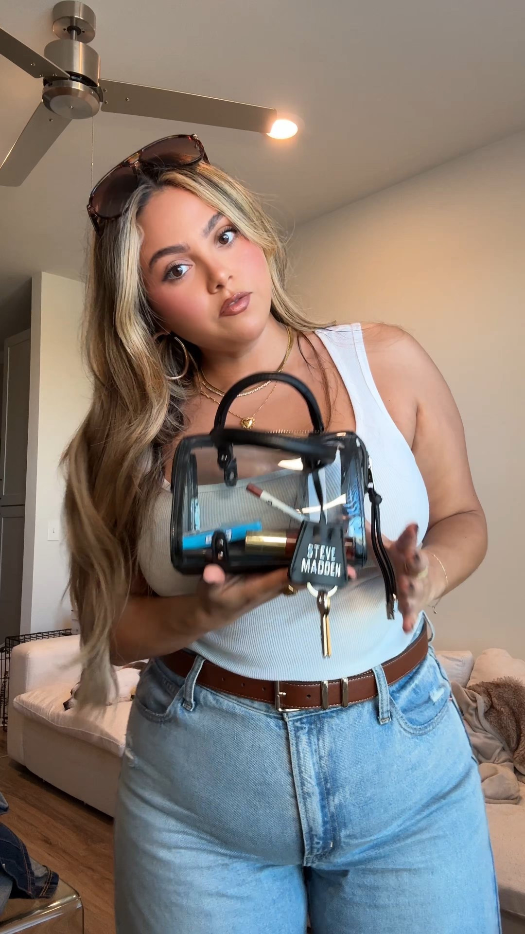 Cute clear bag for concerts or games!

#LTKMidsize #LTKFindsUnder100 #LTKStyleTip