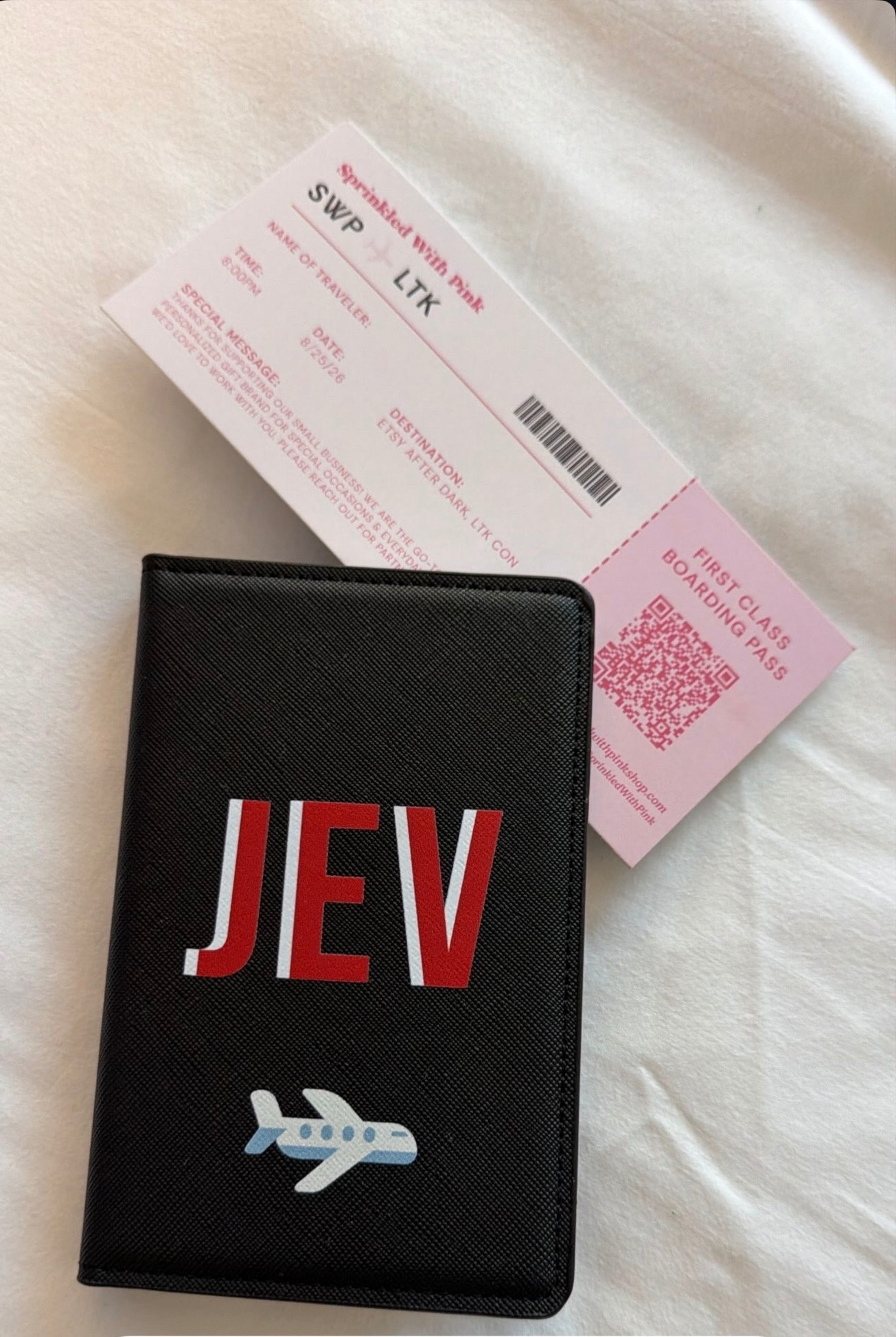 Customized passport holder! Staying organized and stylish traveling is a must! Get any and everything you need customized

#LTKCon #LTKTravel
