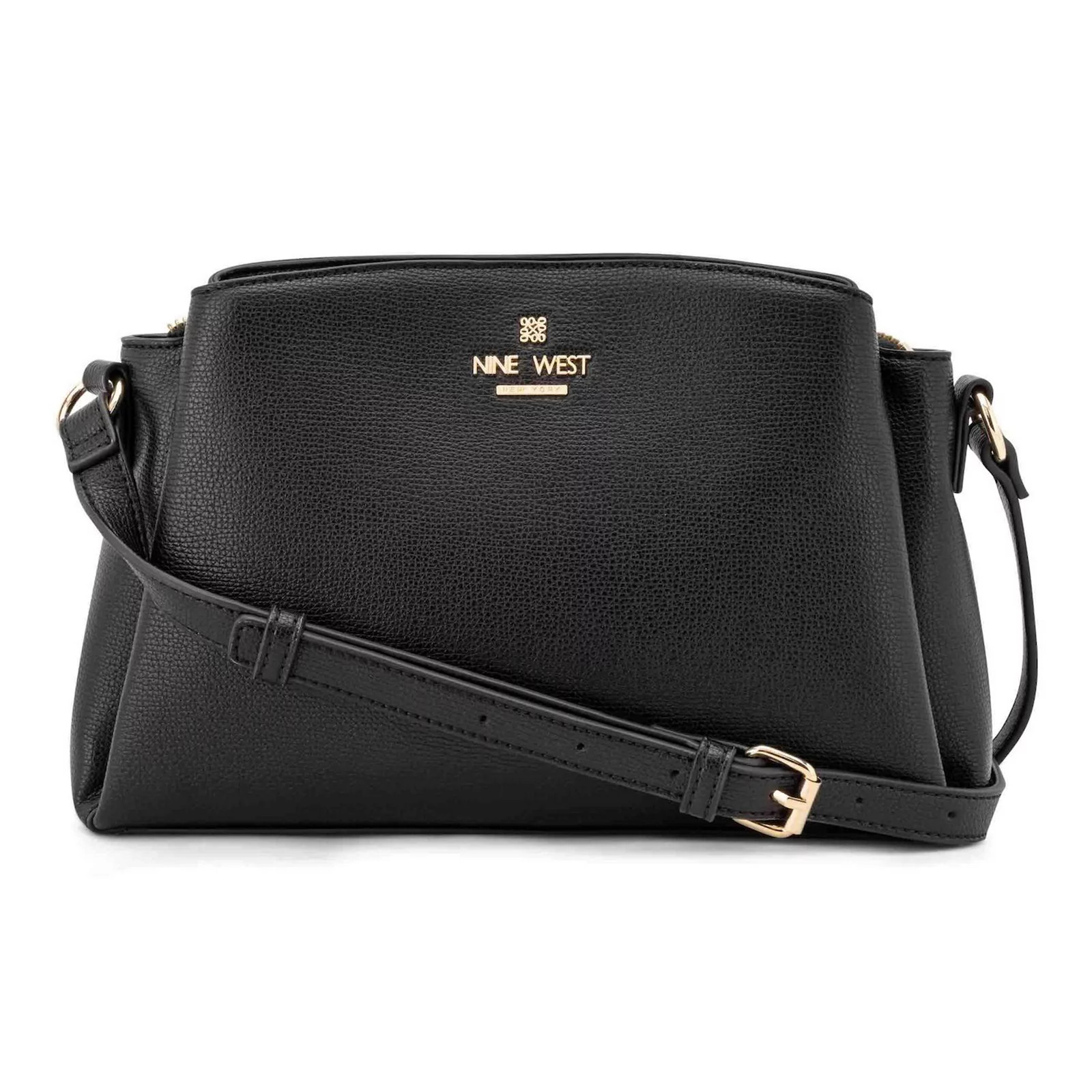 Nine West Luela Crossbody Bag With Adjustable Strap, Black | Kohl's