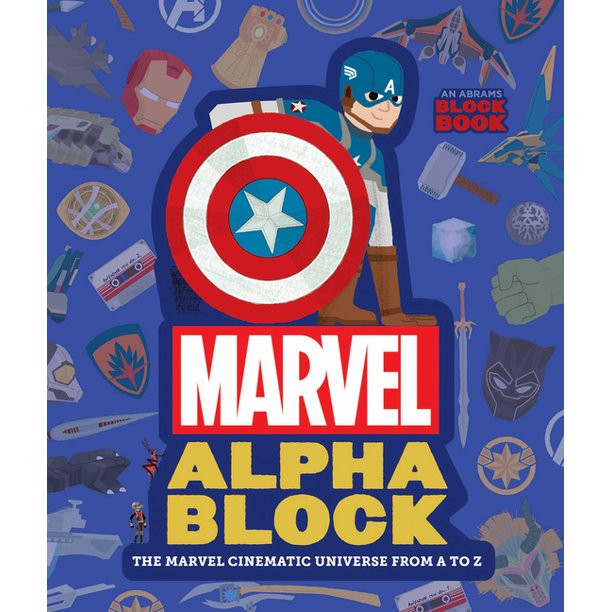 Abrams Block Book: Marvel Alphablock : The Marvel Cinematic Universe from A to Z (Board book) | Walmart (US)