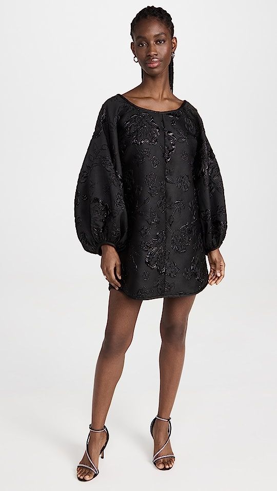 Arianne Elmy All Black Slim Fit Good Luck Dress | SHOPBOP | Shopbop