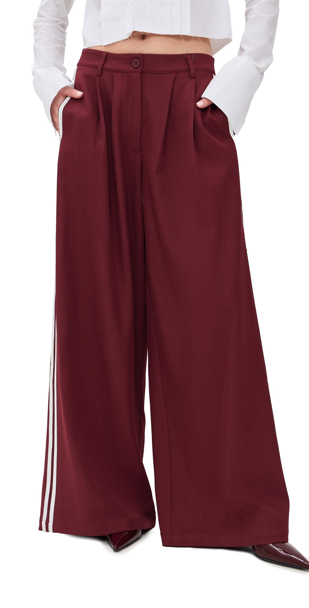 Lioness Serenity Pants Burgundy L | Shopbop
