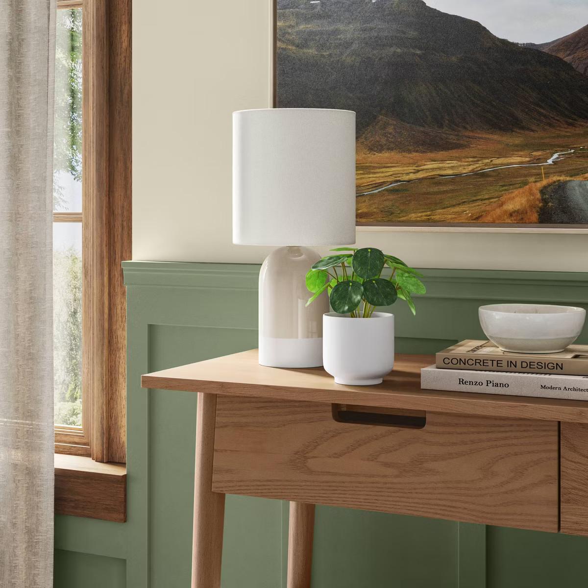 Ceramic Mini Table Lamp Cream - Threshold™ | Target