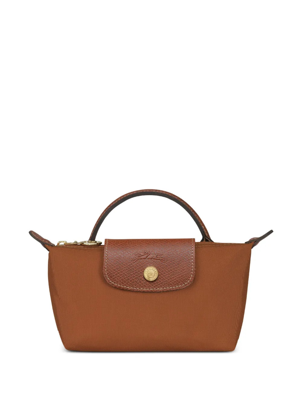 Longchamp Le Pliage Original Mini Pouch | Brown | FARFETCH UK | Farfetch Global