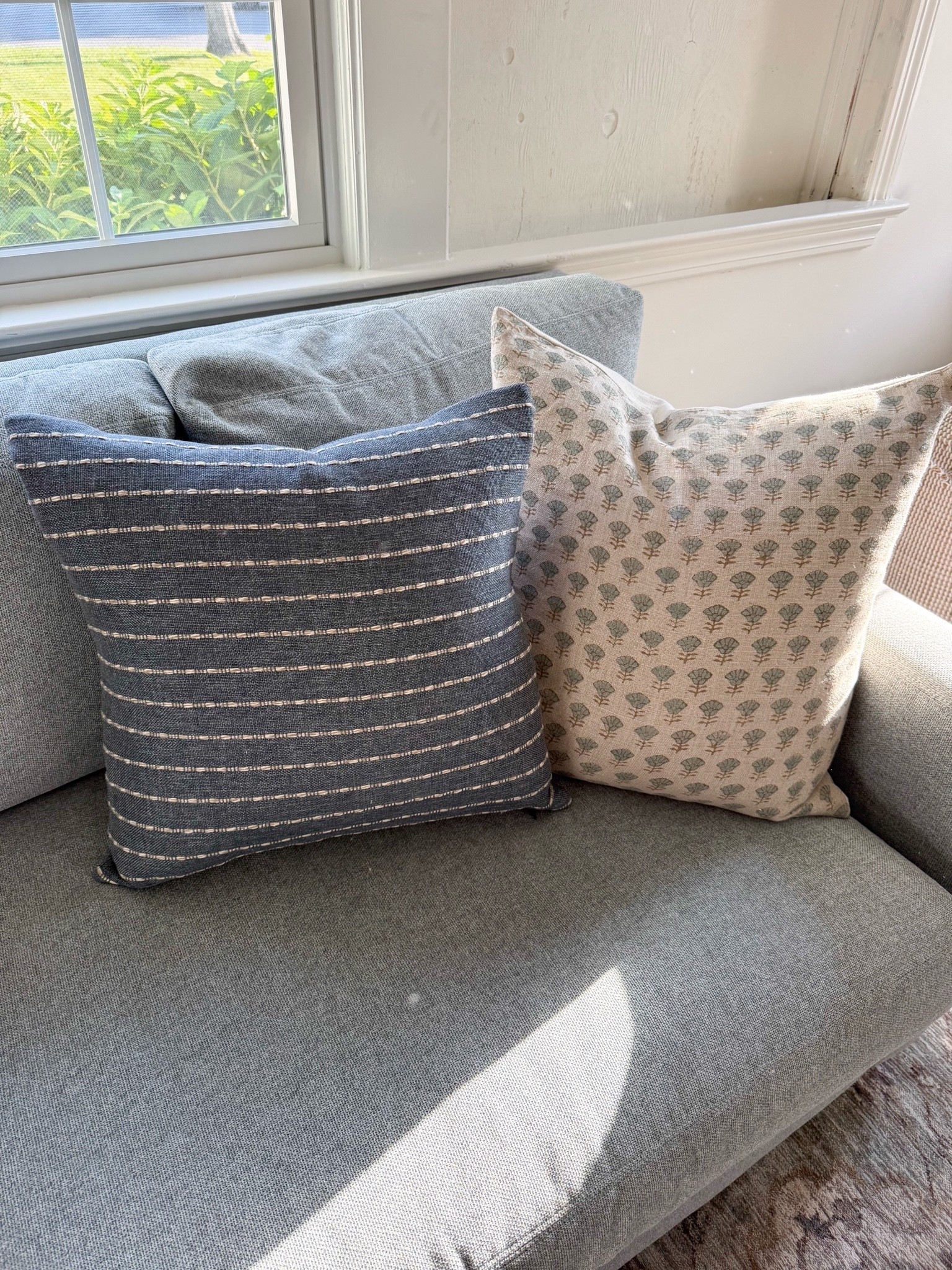 Throw pillows are one of my favorite ways to refresh a room without changing the furniture. I love mixing patterns, colors, and textures to create a collected look that adds personality to any sofa, chair, or bed.

decorative throw pillows, accent pillows, living room pillows, sofa styling, patterned pillows, textured throw pillows, neutral home decor, bedroom pillows, cozy fall decor, modern coastal home, pillow styling ideas, girlonthehudson