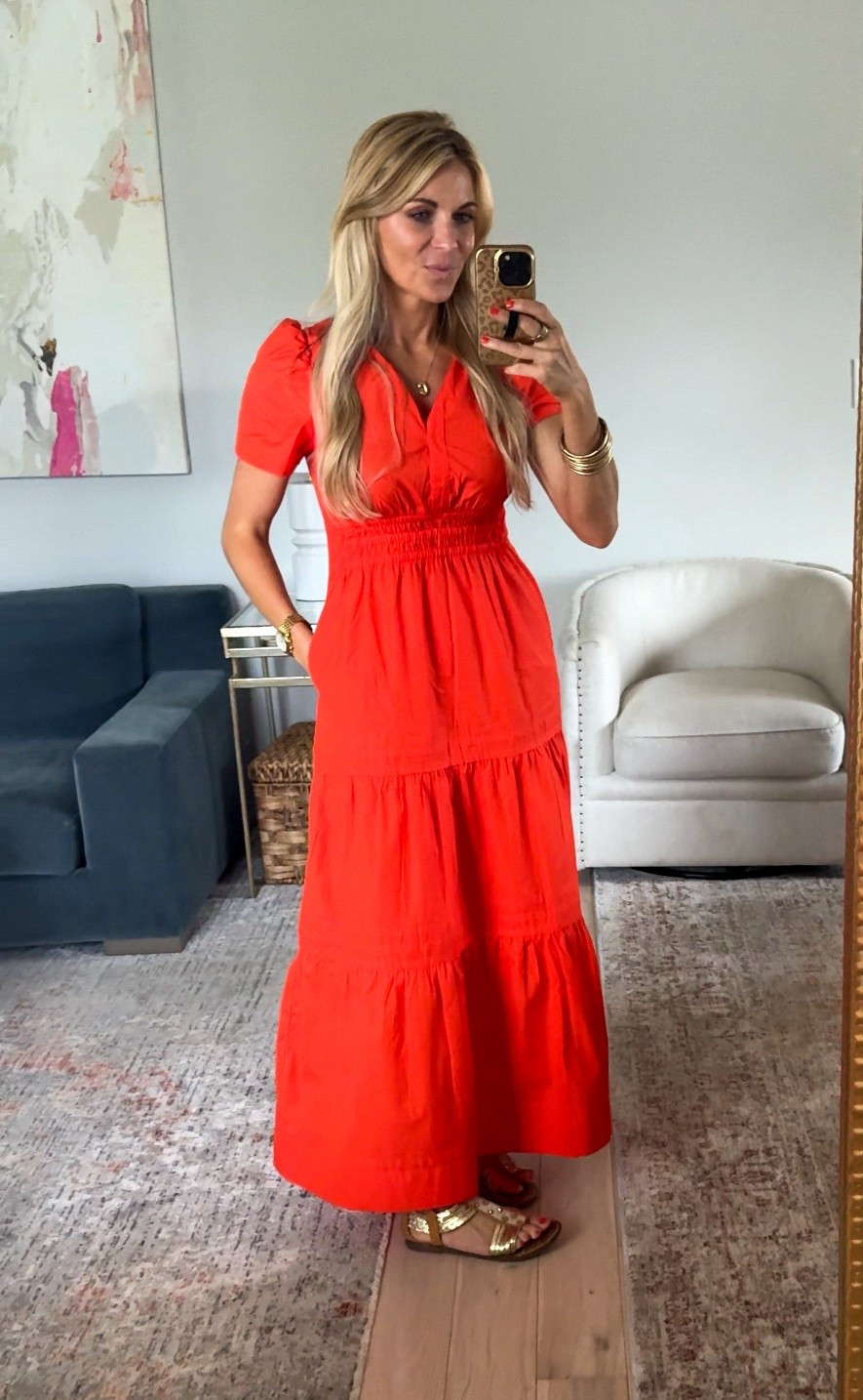 The perfect summer dress! Light weight fabric, bright, and it has pockets!! 

Summer 
Vacation outfits
Resort wear 
Wedding guest 

#LTKSummerEdit