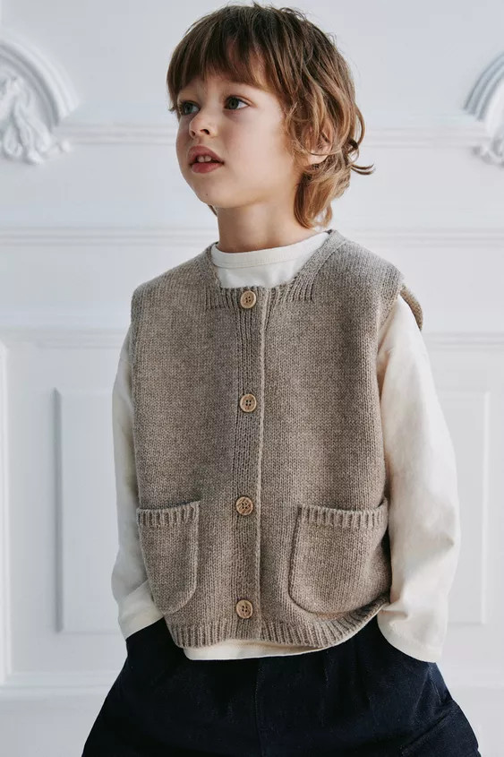 STRICKWESTE MIT WOLLE | Zara DE