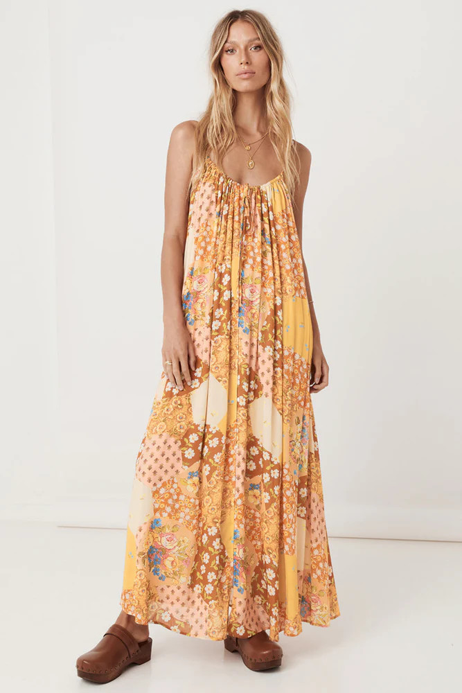 Freda Strappy Maxi Dress | Spell Designs (USA)