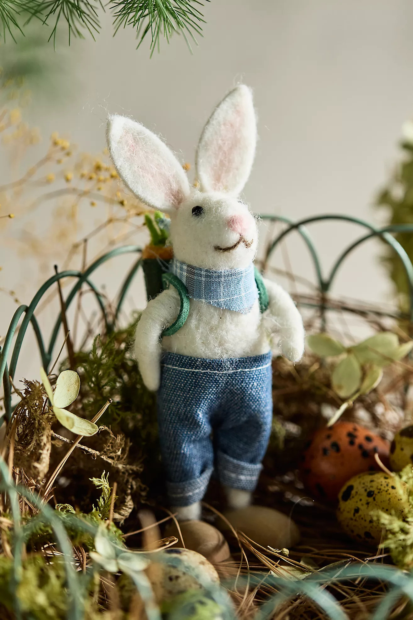 Carrot Backpack Felted Bunny | Terrain