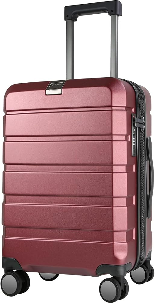 KROSER Hardside Expandable Carry On Luggage with Spinner Wheels & Built-in TSA Lock, Durable Suit... | Amazon (US)