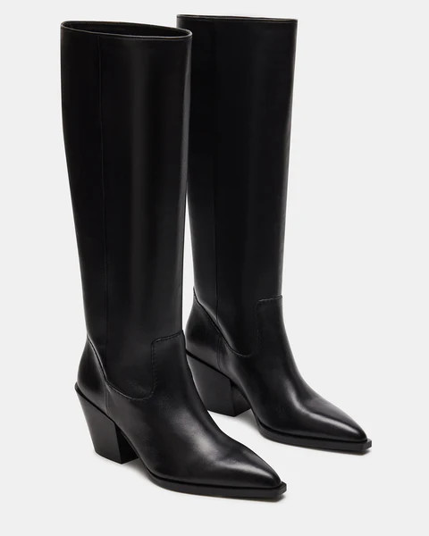 TARA BLACK LEATHER | Steve Madden (US)