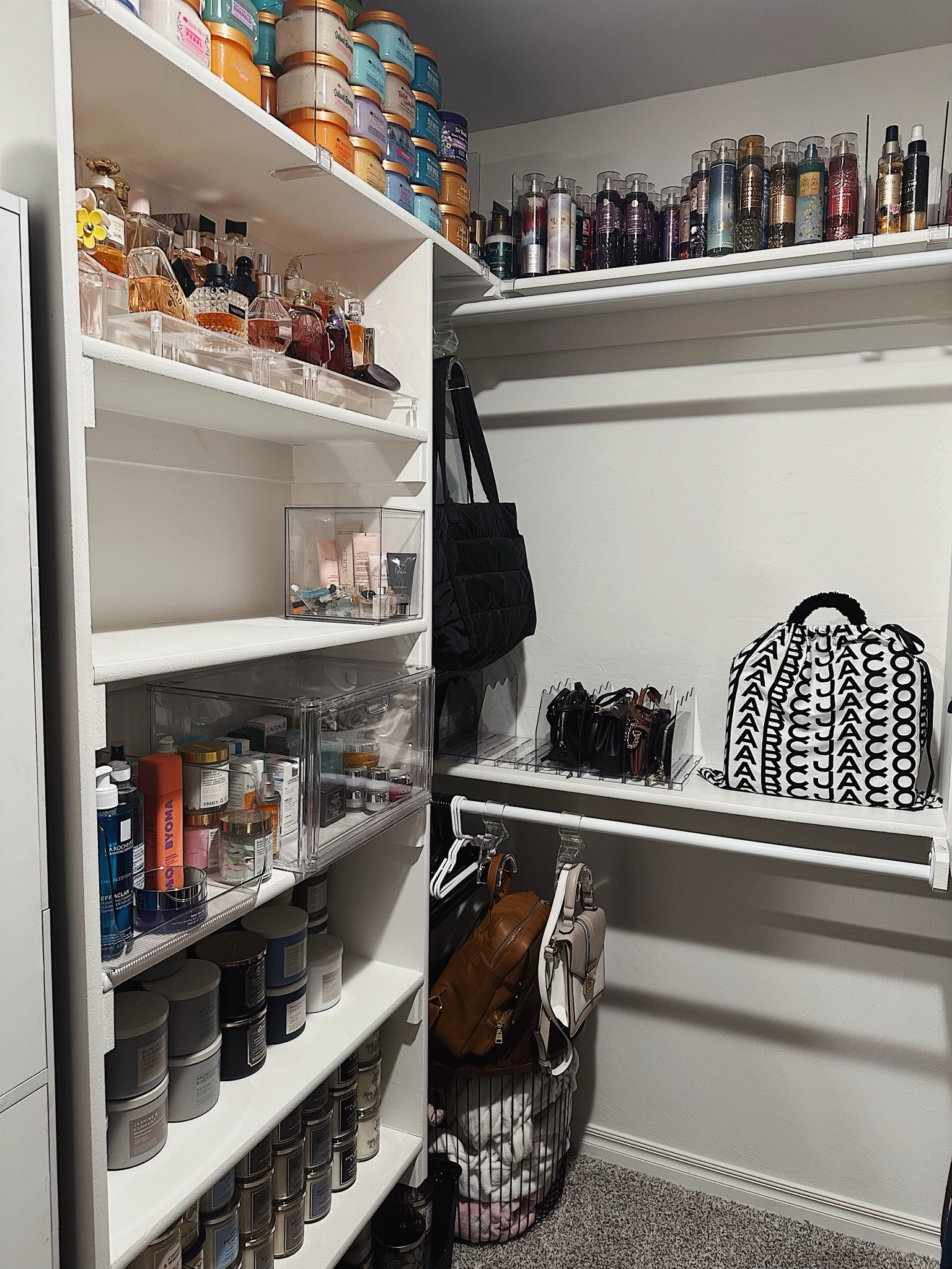 perfumes, purses, + self care 

closet organization 

#LTKBeauty #LTKselfcare #LTKHome