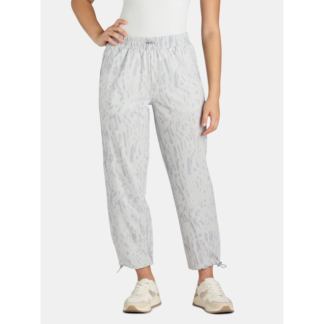 Avia Women's Bungee Cord Active Pants, 27” Inseam, Sizes XS-XXXL | Walmart (US)