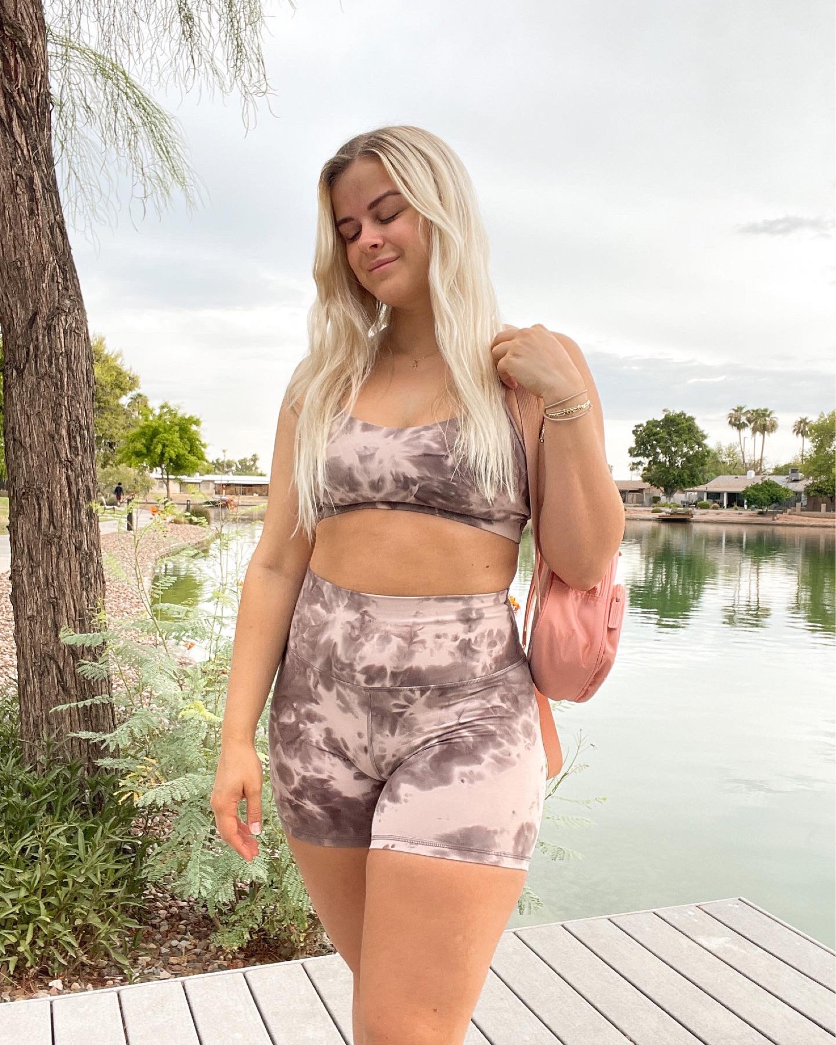 Super cute matching lululemon set. The 6” shorts are the best! 

#LTKunder50 #LTKfit