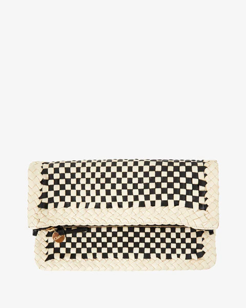 Foldover Clutch w/ Tabs | Clare V.