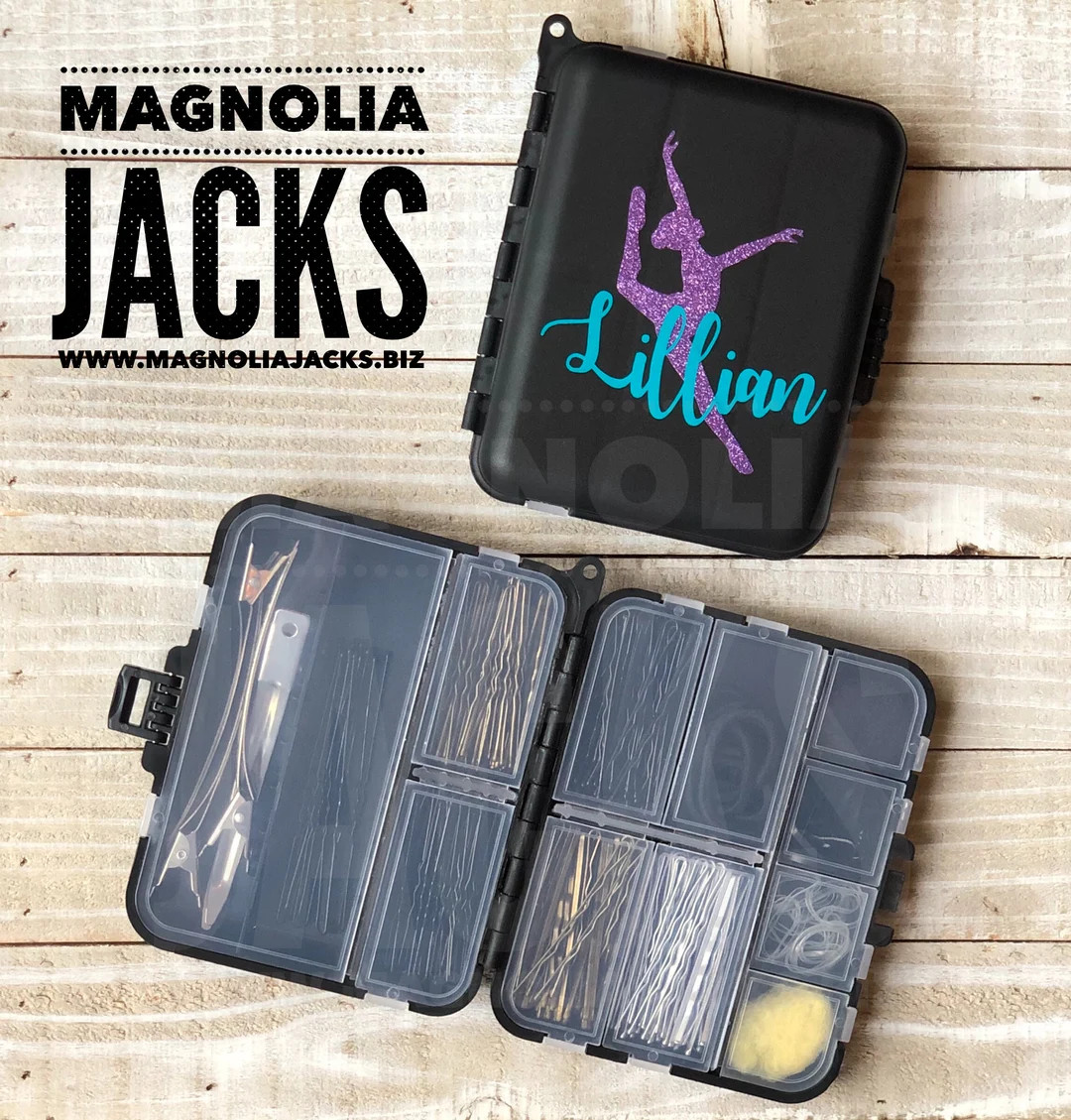 Competition Hair Kit | Mini Hair Kit | Dance Team Gift | Dancer Gift | Travel Hair Case | Cheerle... | Etsy (US)