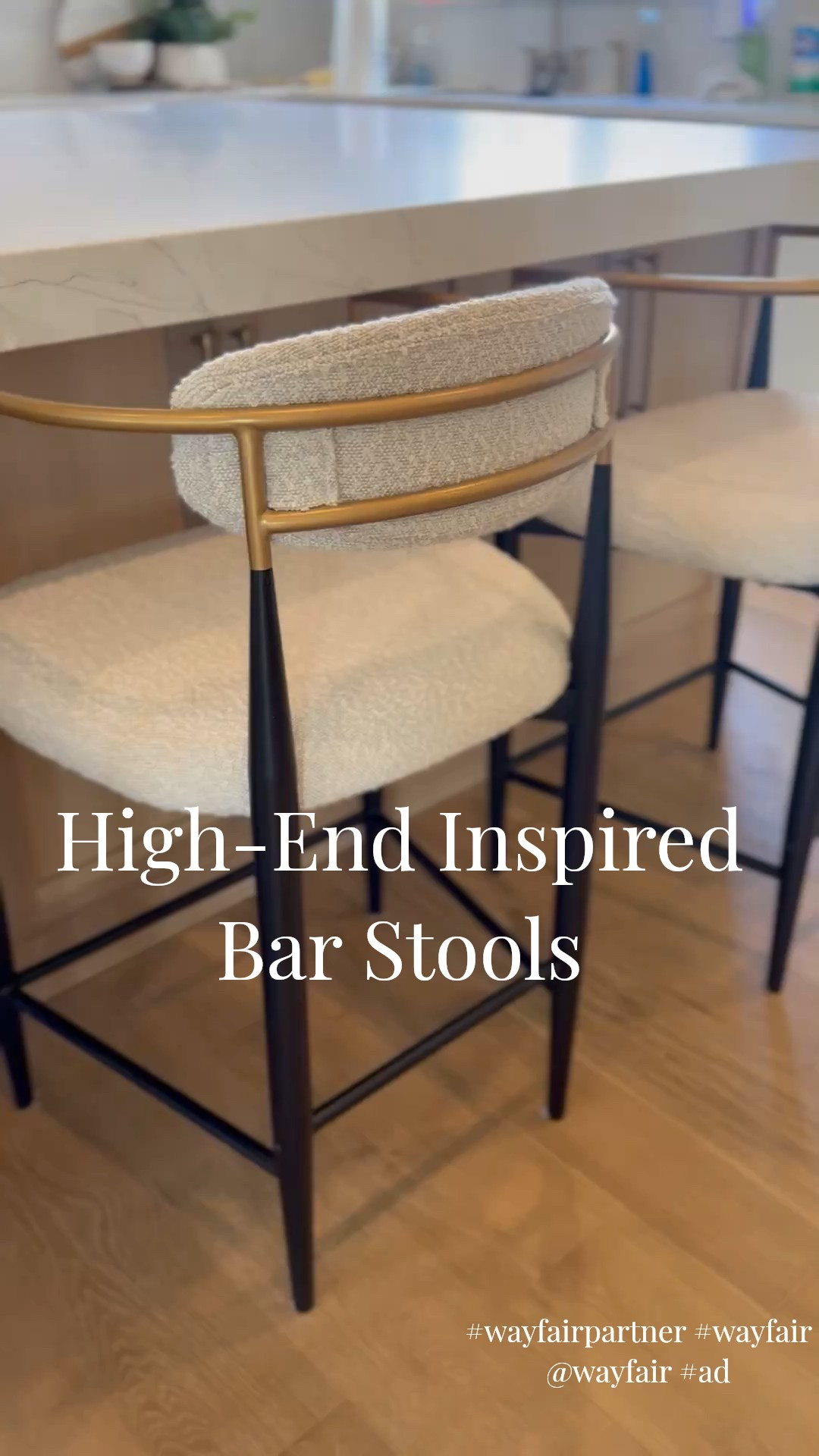Easy to clean with a little dish soap, these high-end inspired bar stools remind me of a designer brand but cost 1/4 less at Wayfair. 

Get your home ready for 2026 while you save up to 60% off and get fast shipping during Wayfair's End of the Year Clearance event. 


#WayfairPartner @wayfair 
#wayfairpartner #ad 

#LTKSaleAlert #LTKHome #LTKselfcare